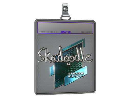 Sticker Slab | Skadoodle (Foil) | Boston 2018