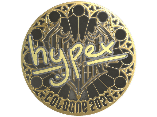 Sticker | hypex (Gold) | Cologne 2026