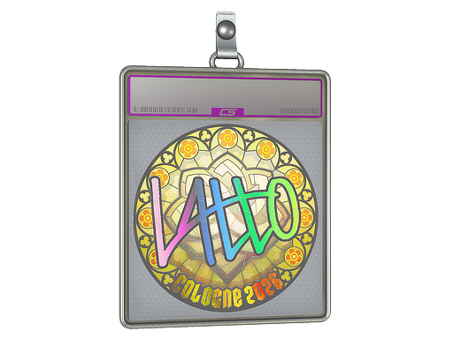 Sticker Slab | latto (Holo) | Cologne 2026