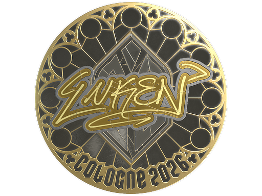 Sticker | luken (Gold) | Cologne 2026