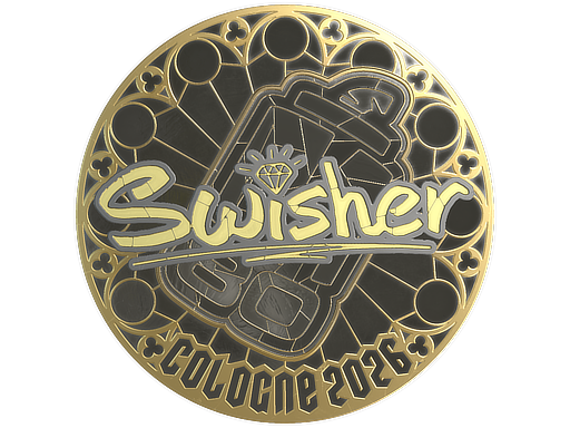 Sticker | Swisher (Gold) | Cologne 2026