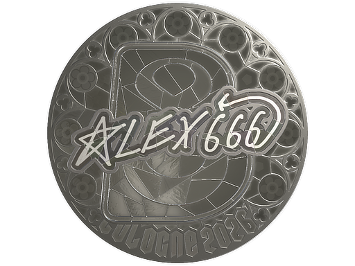 Sticker | alex666 (Foil) | Cologne 2026