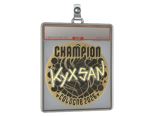 Sticker Slab | kyxsan (Gold, Champion) | Cologne 2026