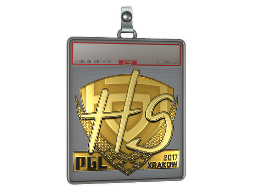 Sticker Slab | HS (Gold) | Krakow 2017