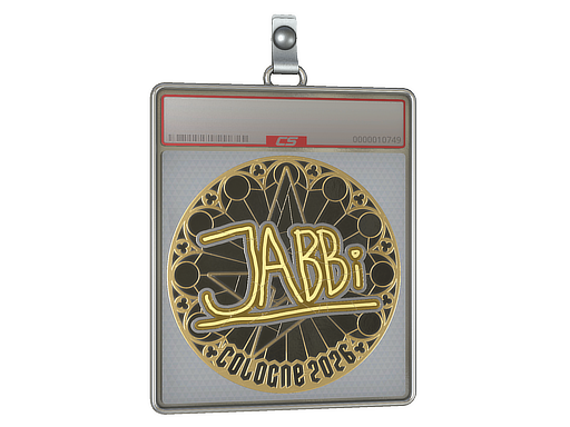 Sticker Slab | jabbi (Gold) | Cologne 2026
