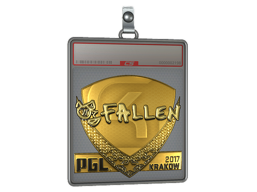 Sticker Slab | FalleN (Gold) | Krakow 2017