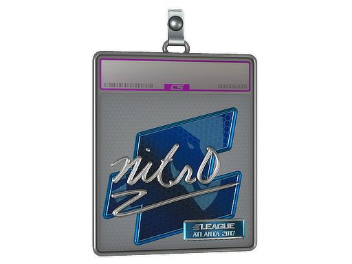 Sticker Slab | nitr0 (Foil) | Atlanta 2017
