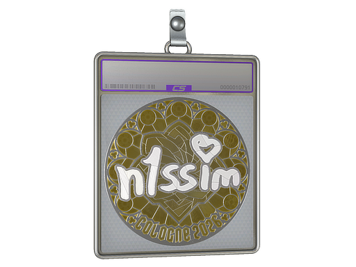 Sticker Slab | n1ssim (Foil) | Cologne 2026