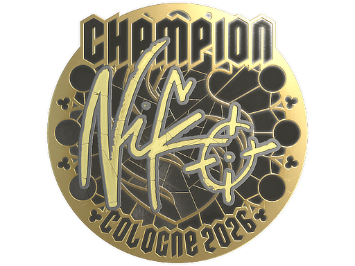Sticker | NiKo (Gold, Champion) | Cologne 2026