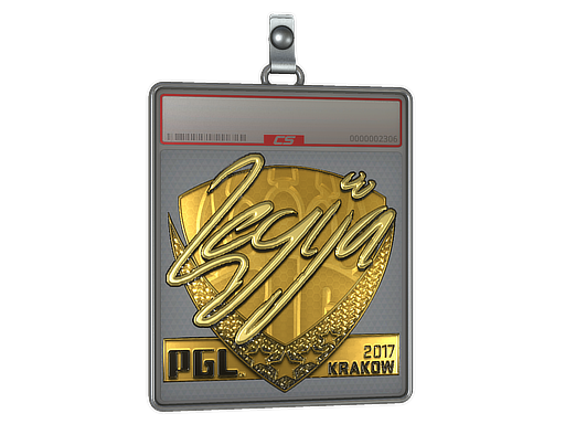 Sticker Slab | LEGIJA (Gold) | Krakow 2017