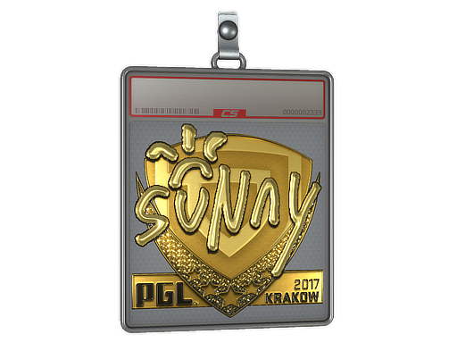 Sticker Slab | suNny (Gold) | Krakow 2017