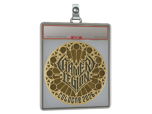Sticker Slab | GamerLegion (Gold) | Cologne 2026