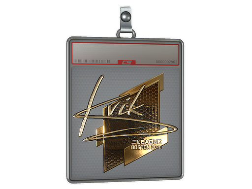 Sticker Slab | Kvik (Gold) | Boston 2018