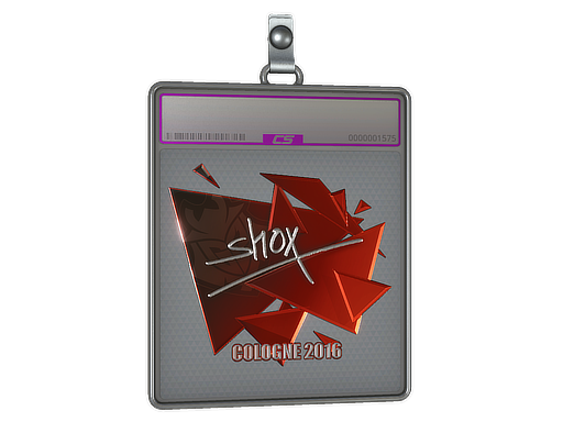Sticker Slab | shox (Foil) | Cologne 2016