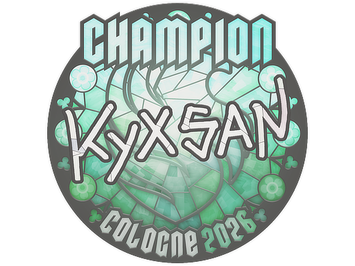 Sticker | kyxsan (Champion) | Cologne 2026