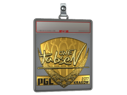 Sticker Slab | tabseN (Gold) | Krakow 2017