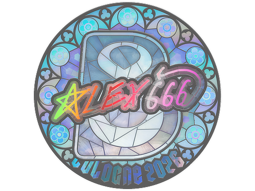 Sticker | alex666 (Holo) | Cologne 2026