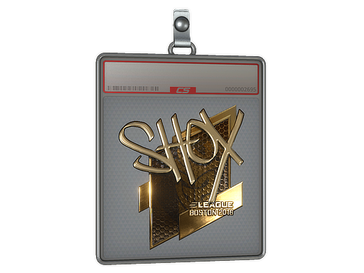Sticker Slab | shox (Gold) | Boston 2018