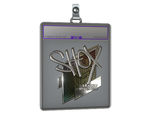 Sticker Slab | shox (Foil) | Boston 2018