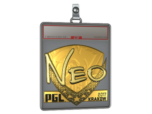 Sticker Slab | NEO (Gold) | Krakow 2017