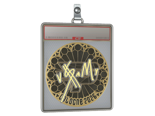 Sticker Slab | v$m (Gold) | Cologne 2026