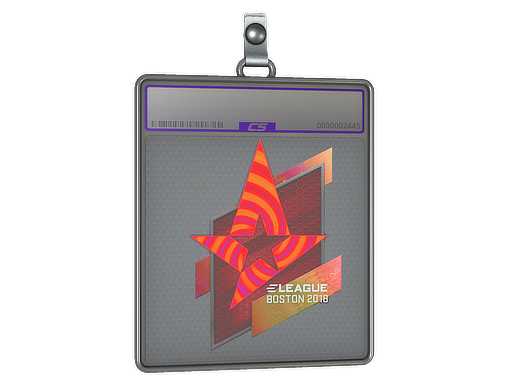 Sticker Slab | Astralis (Holo) | Boston 2018