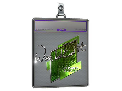 Sticker Slab | WorldEdit (Foil) | Boston 2018