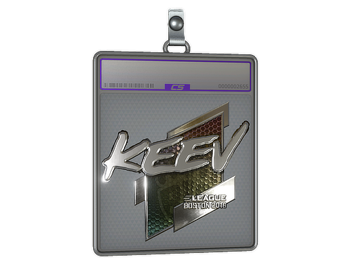 Sticker Slab | keev (Foil) | Boston 2018