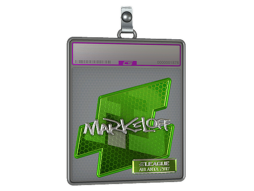 Sticker Slab | markeloff (Foil) | Atlanta 2017