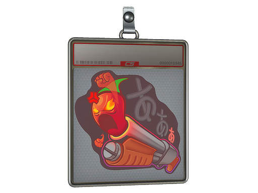 Sticker Slab | Pepper Gauge (Lenticular)