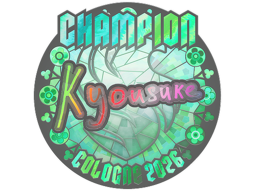 Sticker | kyousuke (Holo, Champion) | Cologne 2026