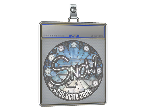 Sticker Slab | snow | Cologne 2026