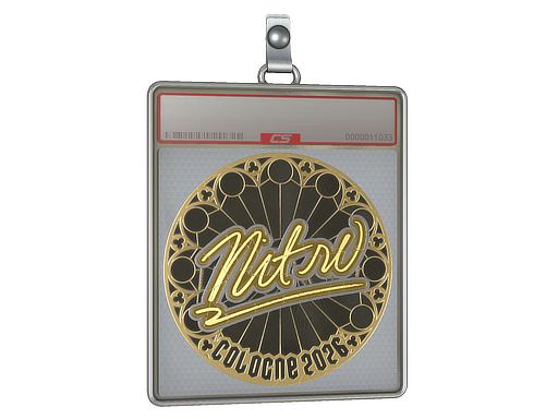 Sticker Slab | nitr0 (Gold) | Cologne 2026