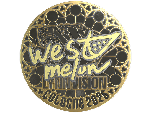 Sticker | westmelon (Gold) | Cologne 2026