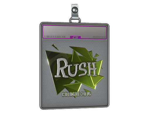 Sticker Slab | RUSH (Foil) | Cologne 2016