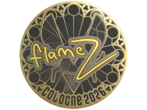 Sticker | FlameZ (Gold) | Cologne 2026