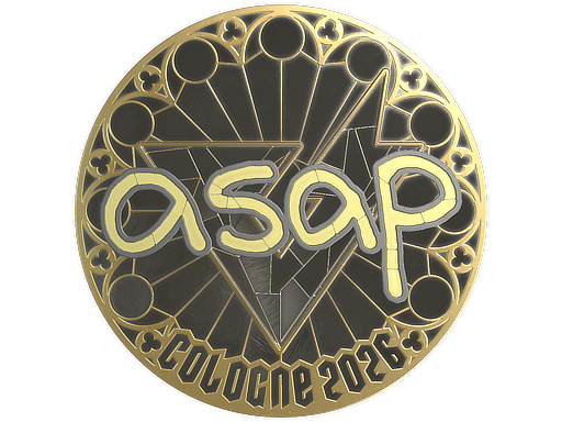 Sticker | asap (Gold) | Cologne 2026