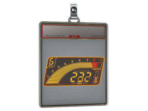 Sticker Slab | Digital Dashboard (Lenticular)