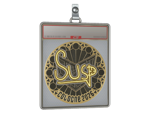 Sticker Slab | susp (Gold) | Cologne 2026