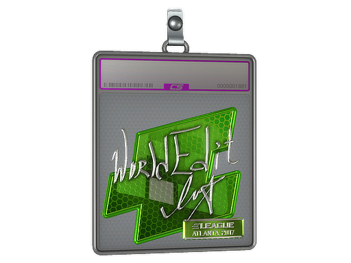 Sticker Slab | WorldEdit (Foil) | Atlanta 2017