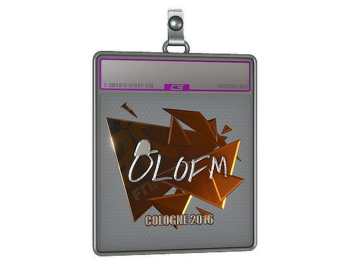 Sticker Slab | olofmeister (Foil) | Cologne 2016