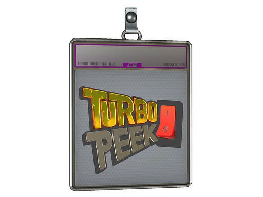 Sticker Slab | Turbo Peek (Foil)