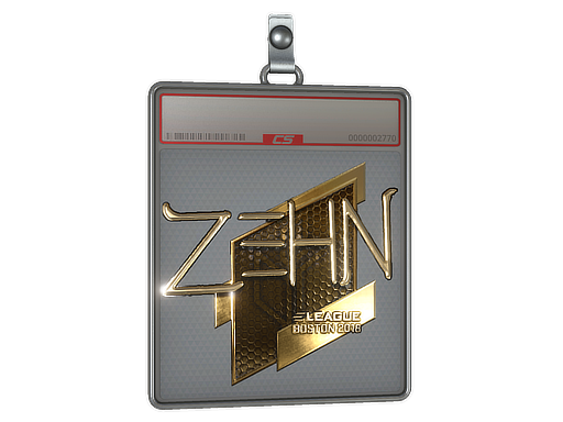 Sticker Slab | zehN (Gold) | Boston 2018