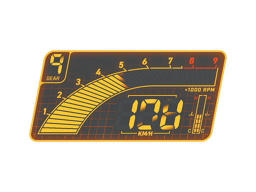 Sticker | Digital Dashboard (Lenticular)