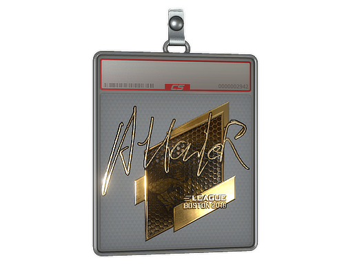 Sticker Slab | Attacker (Gold) | Boston 2018