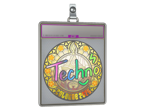 Sticker Slab | Techno4K (Holo) | Cologne 2026