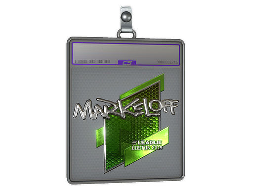 Sticker Slab | markeloff (Foil) | Boston 2018