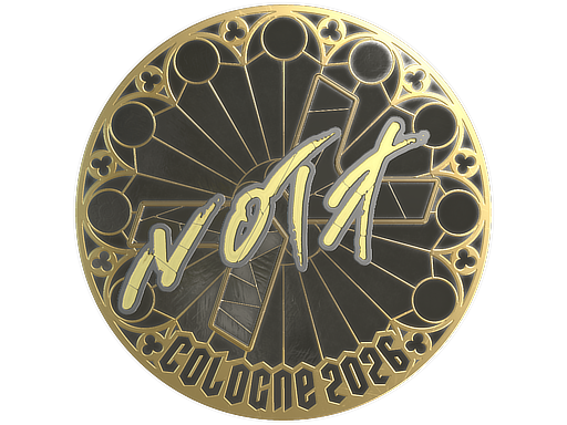 Sticker | nota (Gold) | Cologne 2026