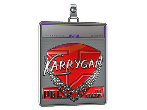 Sticker Slab | karrigan (Foil) | Krakow 2017