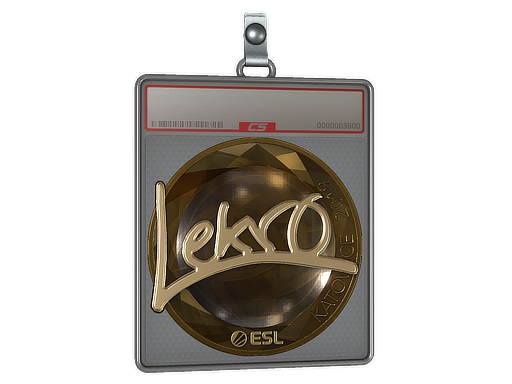 Sticker Slab | Lekr0 (Gold) | Katowice 2019